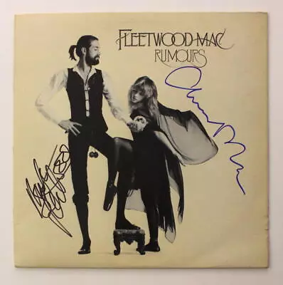 Mick Fleetwood & Christine McVie Signed Autograph Album Vinyl Record Rumours JSA • $3499.95