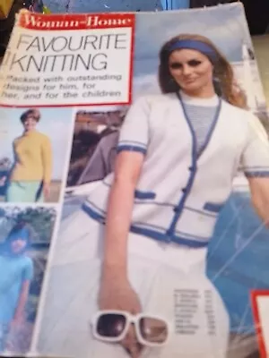 Vintage Woman And Home Favourite Knitting Magazine • $2.49