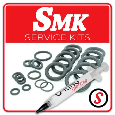 SMK Air Rifle Pistol O Ring Seal Washer Service Kit  + OPTIONAL GREASE • £13.49