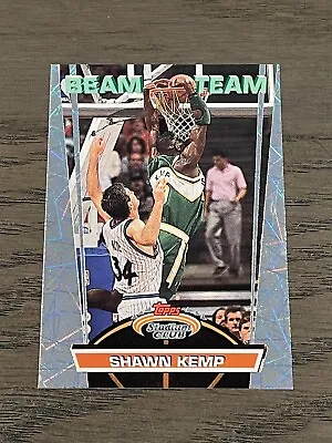 1992-93 Stadium Club Members Only Beam Team Shawn Kemp #3 Seattle Supersonics • $17.95