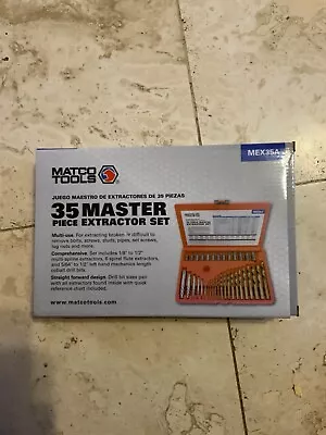 Matco 35 Pc Master Extractor Set MEX35A New • $250