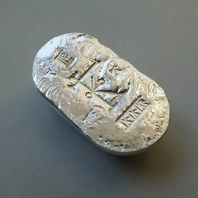 FOLKO 2 Oz 999 Fine Silver Hand-cast 'Slater' Bullion Bar • $120