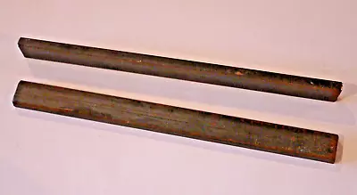 OIL HARDENING FLAT TOOL STEEL STOCK   /  A-5   A5  /  2 Pieces @ 3/8  X 1  X 12  • $24