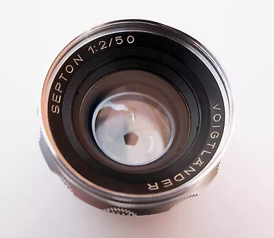 Voigtlander Septon 50mm F/2 Lens DKL Mount DSLR/Mirrorless Adaptable Bessamatic • $210