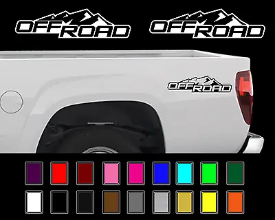 $11.87 • Buy Off Road Decal Set Fits: 2004 - 2012 Chevy Colorado GMC Canyon 4x4 Vinyl Sticker