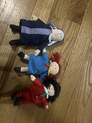 Vintage Plush Madeline Dolls LOT Of 3!!  • $18.79