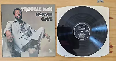 Marvin Gaye Trouble Man  1972 Motown 1st A1/B1   EX / EX • £5.50