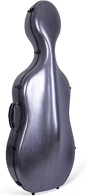 Crossrock Polycarbon Composite Case Fits 1/2 Size Cello With Backpack And Wheels • $487.99