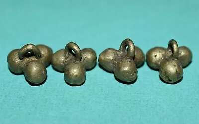 Antique Baule Brass Lost Wax Cast Dangle Metal Beads Ivory Coast African Trade • $44