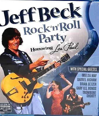 Rock 'n' Roll Party: Honoring Les Paul Jeff Beck NEW DVD Live Concert Tour Music • $12.24