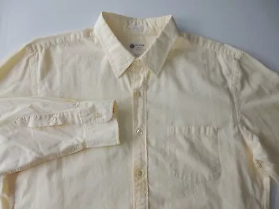 J.CREW Men's Button Front Shirt Size L Tailored Fit • $12.49