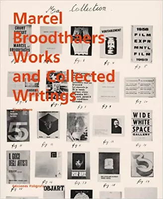 Marcel Broodthaers Collected Writings  • $60