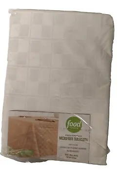 Food Network Microfiber Tablecloth Stain Resistant 60 In X 84 In • $35.99