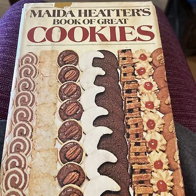Vintage 1977 MAIDA HEATTER’S GREAT COOKIES Cookbook Recipes Cook Book Cooking • $30