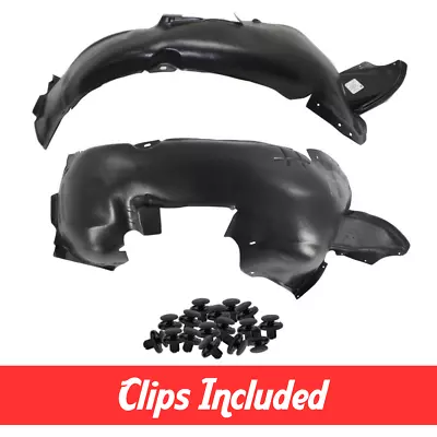 $80.99 • Buy Driver & Passenger Side Fender Liner Set W/ Clips For 2011-2018 Volkswagen Jetta