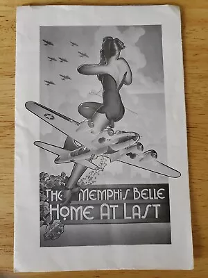 The Memphis Belle Home At Last Dedication Program 1987 • $18