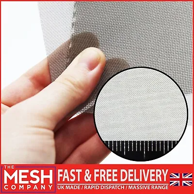 Fine Stainless Steel 304 Grade Woven Wire Mesh Sheet Many Sizes Available  • £24.99