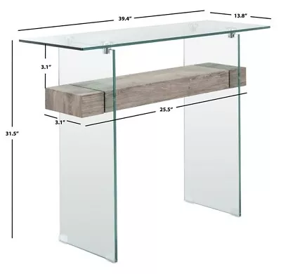 Safavieh Kayley Console Table Reduced Price 2172712838 CNS7001C • $176