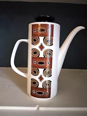 Vintage J & G Meakin Maori Coffee Pot Studio 2 1966  • £16