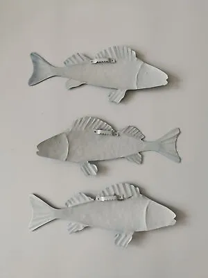 Americanflat Metal Wall Decor Three Fish Set • $36.99