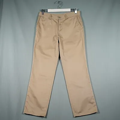 Edwin X Margaret Howell Chinos Womens W28 L32 Beige Straight Trousers Pants MHL • £69.97