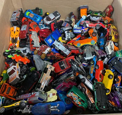 Hot Wheels Lot +40 Cars / Vehicles; Unsearched Matchbox Disney Tonka Etc. 🔥 • $23.95