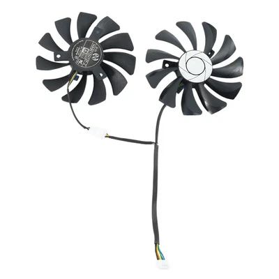 $17.99 • Buy 1 Pair Card Fan 85Mm Ha9010H12F-Z 4Pin Cooler Fan Replacement For Gtx 1060 D3B7