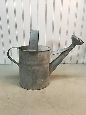 Vintage #4 Galvanize Watering Can Country Farm Garden Art Flower Planter • $67.50