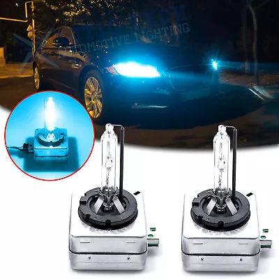 2Pcs D1C D1S D1R 8000K Ice Blue HID Xenon Headlight Lamp Bulbs OEM Replacement • $21.88