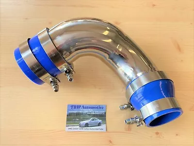 Power Tube *NEW* For Opel C20let DOHC Turbo 3  MP Intake Pipe Silicone Hoses Blue • $94.83