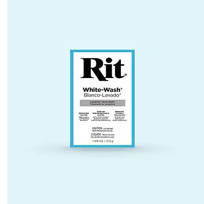 Rit Powder White Wash Laundry Treatment Brightens Whites Remove Stains Yellowing • £4.99