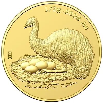 Gold Coin Mini Emu Mini Money (3rd) 2023 - Australia - 1/62oz ST • $79.38