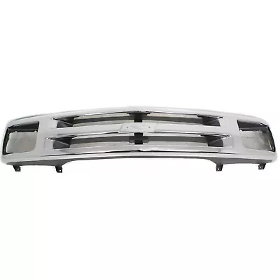 Grille Shell For 94-97 Chevrolet S10 95-97 Blazer Silver Plastic • $99.34