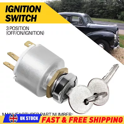 Starter Ignition Switch & 2 Keys Fits For MINI MGB TRIUMPH AS LUCAS 31973 47SA • £12.99