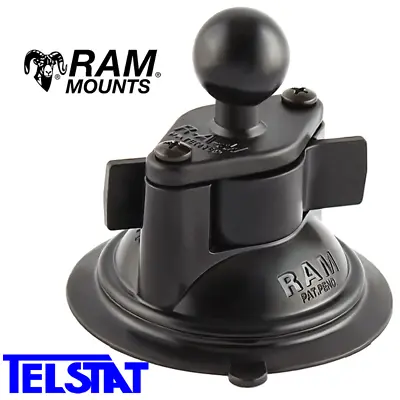 RAM Mount Heavy Duty Windscreen Suction Cup Base - RAM-B-224-1U - Twist Lock • $40.95