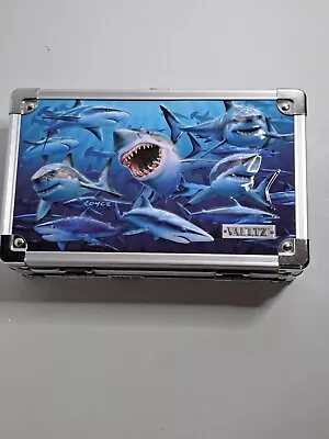 Royce Vaultz 3D Sharks Pencil Box (NO KEY) • $18