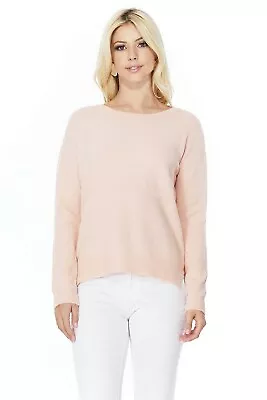 YEMAK Women's Long Sleeve Crewneck Casual Soft Knit Pullover Sweater MK8015(S-L) • $19.77