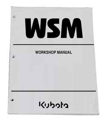 Kubota B21 TL421 BT751 Tractor Loader Backhoe Workshop Service Repair Manual • $102.21