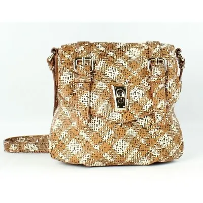 Marc By Marc Jacobs Intergalocktic Static Plaid Sia Crossbody Shoulder Bag  S1E1 • $99.99