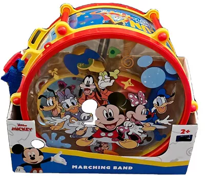 Disney Junior Mickey Mouse Party Band 10 Piece Set Musical Instruments Drum NIB • $25