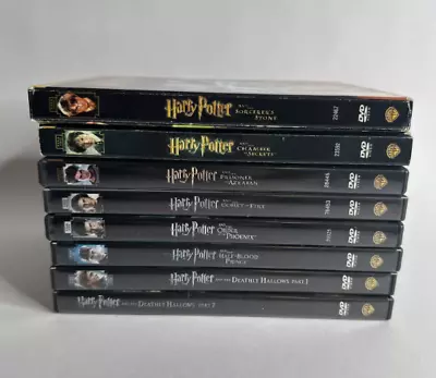 Harry Potter DVD Complete Set 1-8 Lot Of 8 ALL MOVIES • $9.99