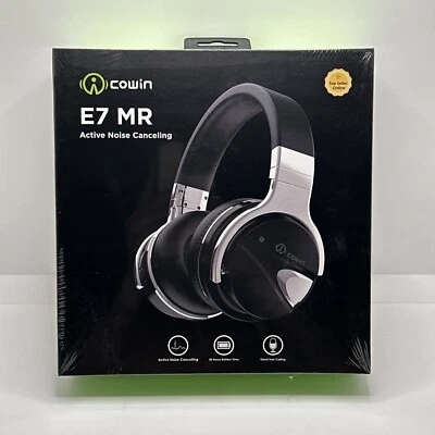 $20.90 • Buy Cowin E7MR Wireless Noise Cancelling Over-Ear Headphones Microphone New NIB