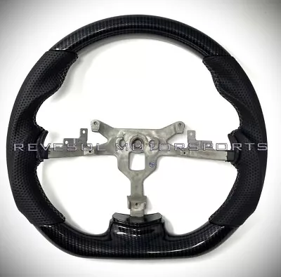 REVESOL HYDRO DIP Carbon Fiber Steering Wheel For 2006-2013 Corvette C6 Z06 NEW! • $279