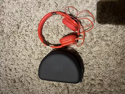 Ministry Of Sound Audio On Wired Ear-Pad Headphones - Red • £25.50