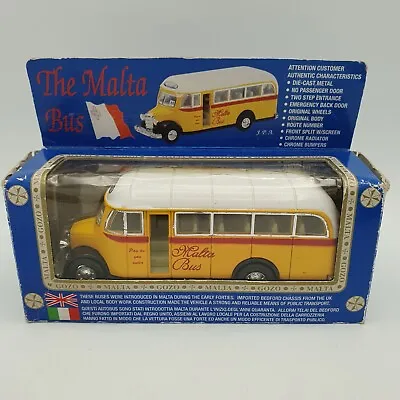 LEAF Malta Bus Bedford OB Coach Toy Gozo Valletta Boxed Collectible • £6.99