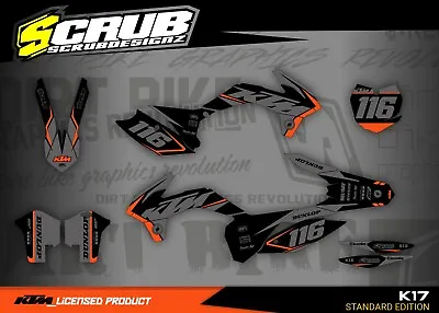 KTM Graphics SX SXf 125 150 250 350 450 2013 2014 2015  Decals Stickers XC XCf • $167.73