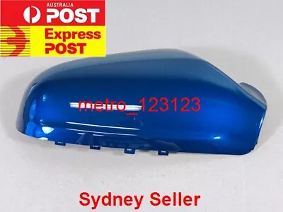 Right Driver Side Mirror Cover Housing For Holden Astra (ah) 2005 - 2009 Blue • $39.90