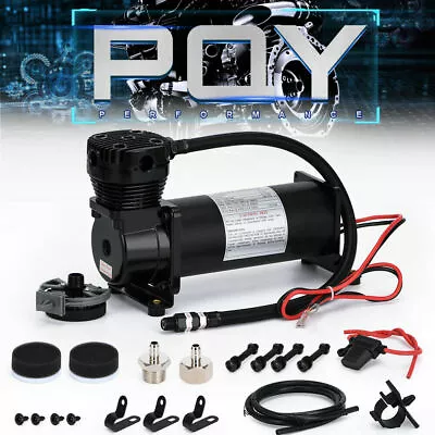 $157.90 • Buy 480C Single Pewter Air Compressor 200 PSI Max Air Ride Suspension Bags