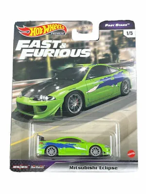 Hot Wheels MITSUBISHI Eclipse Fast & Furious Vehicle Toy (fast Stars) - GRL73 • $29.99