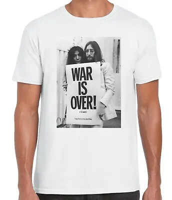 War Is Over John Lennon Cool Funny Designer Unisex Short Sleeve T-shirt • £9.99